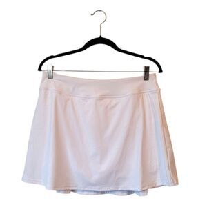 Stelle Women's White Classic Tennis Skirt Size L